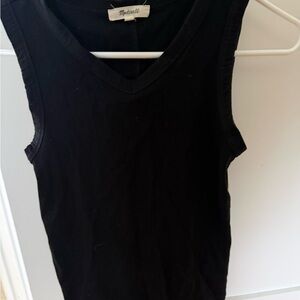 Madewell Classic Black Tank Top